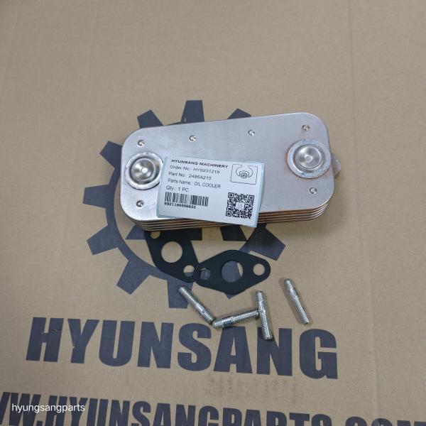 Hyunsang Excavator pièces refroidisseur d'huile 2486A215 vente à chaud