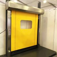 Résistance à la poussière à haute vitesse porte fermeture à glissière pour usine