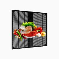 Écran transparent à LED Écran de grille à LED transparente à maillage LED Affichage vidéo mur intérieur P3.9-7.8