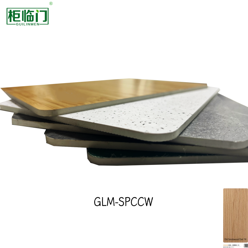 Anti Mold Crystal Decorative SPC Wall Panel Scratch Resistant Easy Installation