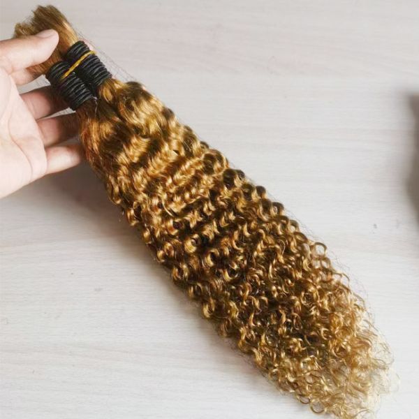 Natural Braiding Hair No Weft Raw Vietnamese Virgin Human Hair Bulk For Braiding