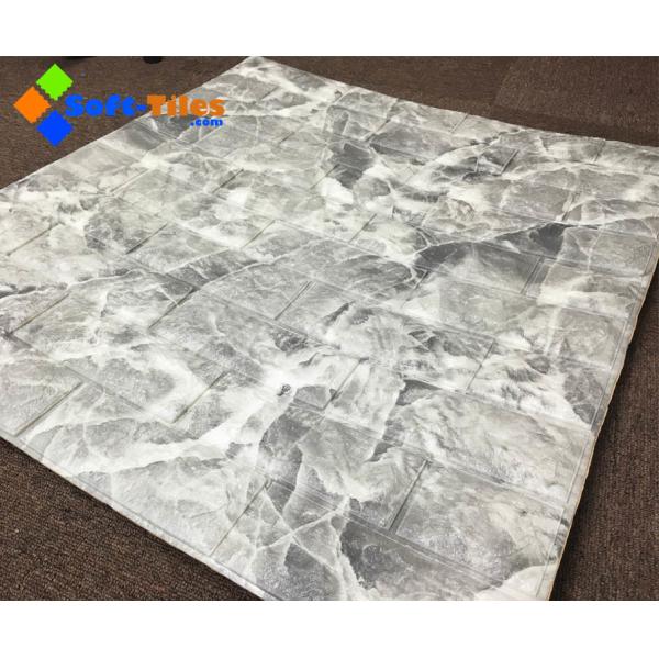 Стикеры стены пены 3D цвета 77×70CM мрамора камня
