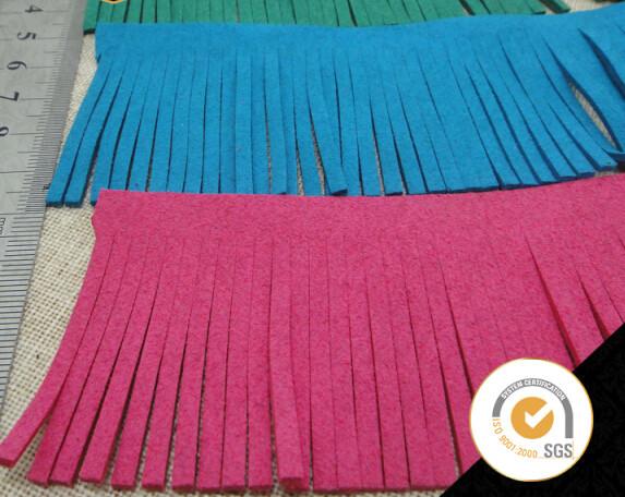 By the Yard-4 Taupe Mix Tassel Fringe Trim Fabric Fringe for Lampshade Lamp Costume Pillow Curtains Home Decor