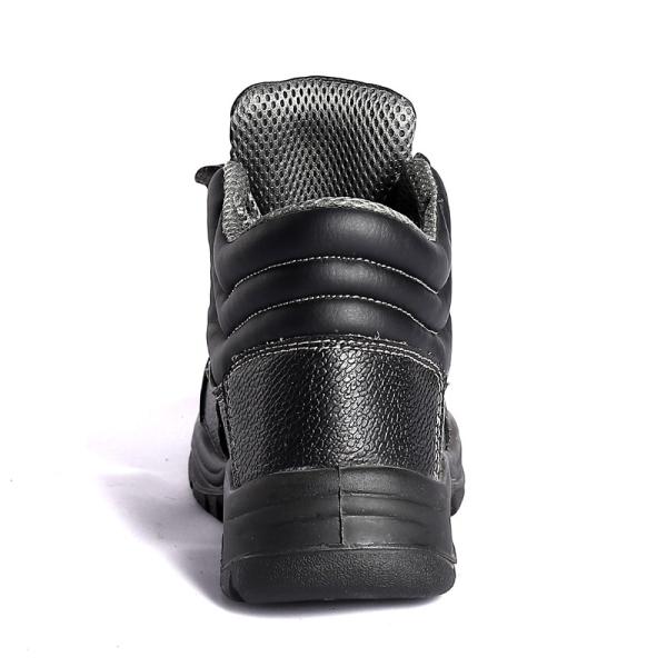 Shengjie Cuero de vaca en relieve superior PU antiperforación Calzado de seguridad a prueba de agua Botas de trabajo para gatos Zapatos de seguridad