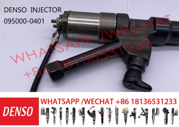 Injetor de combustível diesel 095000-0401 095000-0402 para HINO P11C 23910-1163 23910-1164