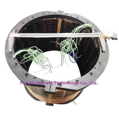 Through Hole 280mm Standard Separate Slip Ring Electric Motor 18 Circuits 600rpm