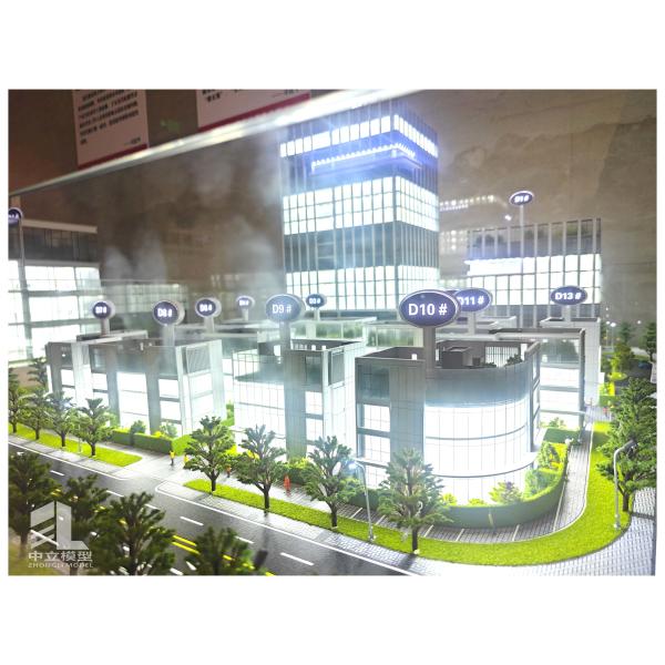 Industrial Park Scale Model Scenic Landscaping Realistic Urban 1:70 Architecture Model