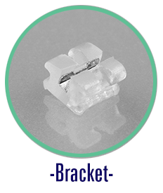 Класс I Стоматологическая область BIOM Медицинская языковая оболочка Ортодонтия с левым крюком