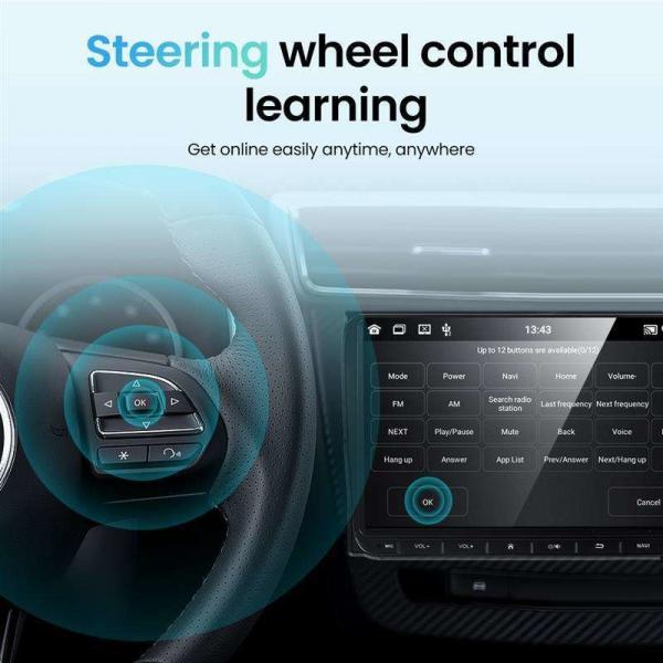 Android 11 Car Stereo Screen for VW Volkswagen Amarok Magotan Touran Polo MK5 SKODA 2 Din