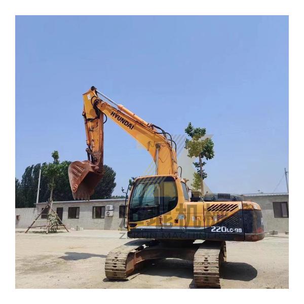 Used Hyundai R220LC-9S Excavator Second Hand Original Hyundai 220-9