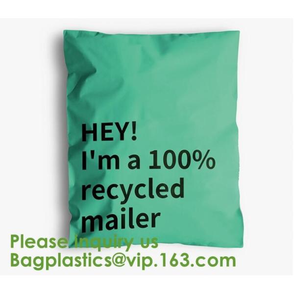Corn starch Eco Bio Plant based PLA+PBAT Mailing Bag Waterproof Clothing Pouch Compostable Self-Seal Eco Express Bag