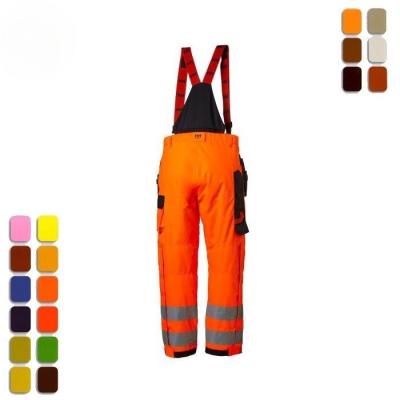 Laranja Calças Hi Vis Impermeáveis Calças Hi Vis de Trabalho Personalizadas