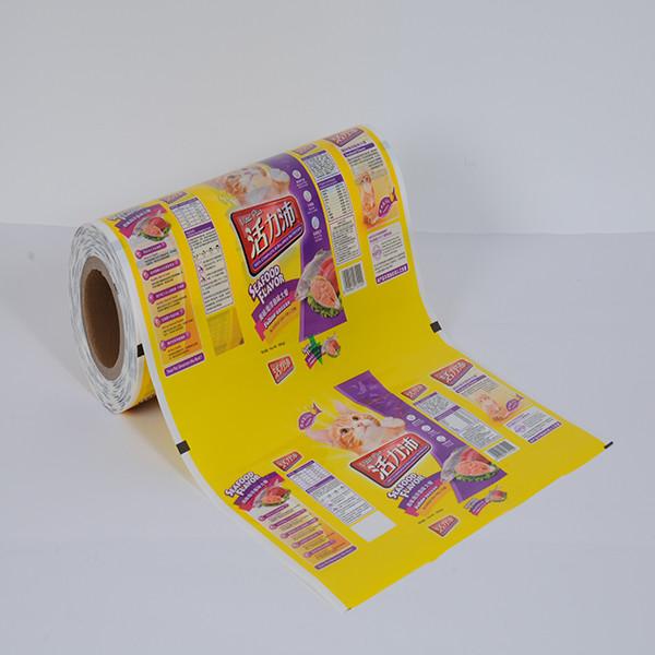 Food Bags Honey Sachet Food Packaging Plastic Roll Plastic Roll Packing Print Aluminum Foil
