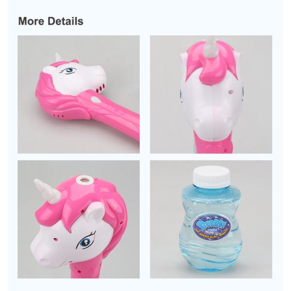 Машина пузыря единорога батарей Kingda 3 AA, палочка единорога пузыря ASTM