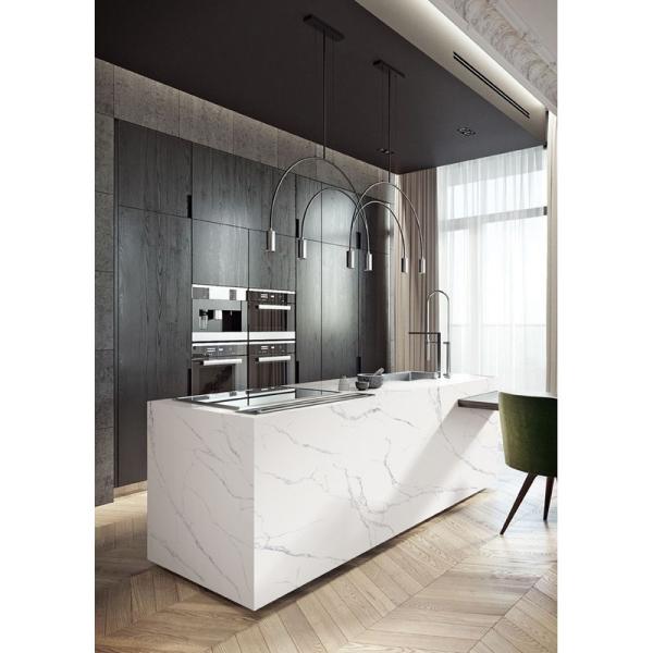 GREEN GUARD Quartz Stone Countertops 20mm 30mm Quartz Kitchen Counter Tops