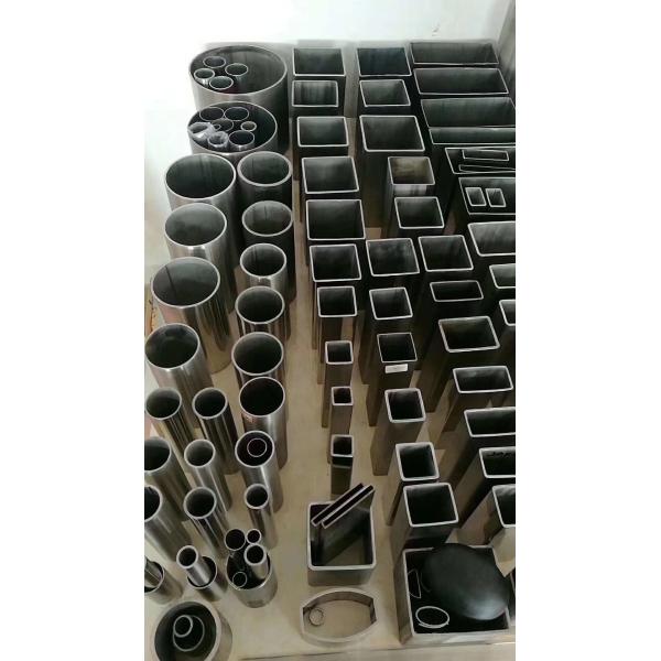 304 316 stainless steel channel tube and pipe for glass railings with mirror or hairline finish