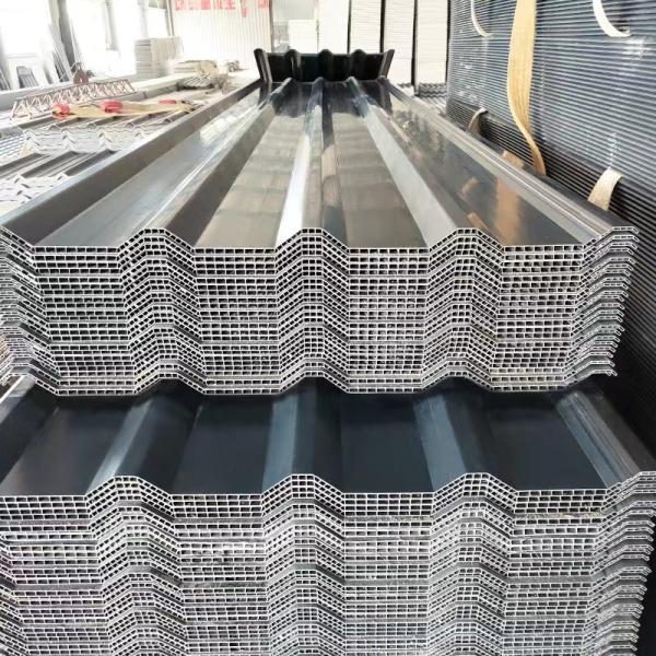 10mm Twin Wall PVC Roof Sheet 930mm Width Heat Insulation