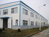 Construction préfabriquée en acier en section H soudée pour atelier d'entrepôt sur mesure