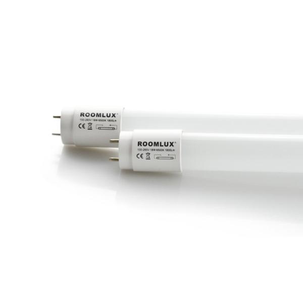 9-24W Warm White T8 LED Tube With Aluminum Lamp Body For Household Lighting
