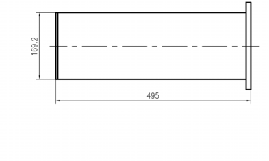 1.12-1.70GHz WR-650 WAVEGUIDE LOAD VN-WGLD-011017-WR650