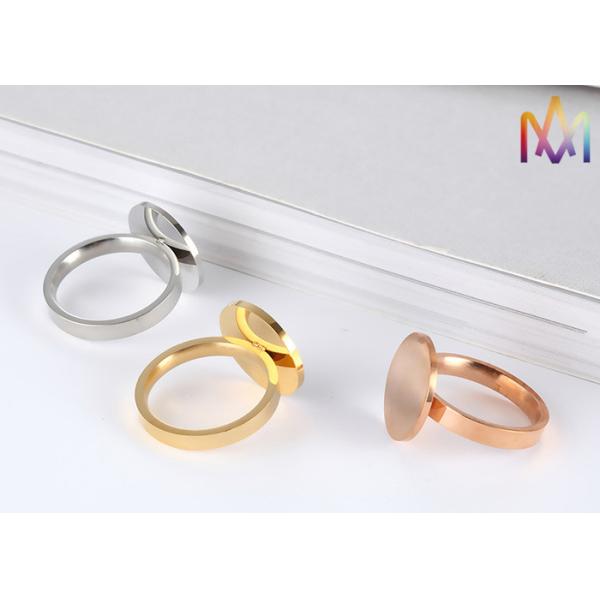 Анти- кольца Signet нержавеющей стали людей корозии 3.5g