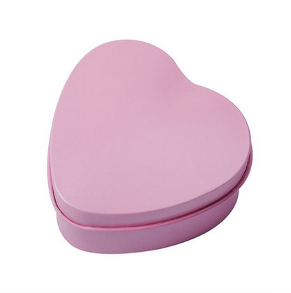 Mini Nivea Heart Shaped Tin Box Containers Print For Wedding And Holiday Packaging