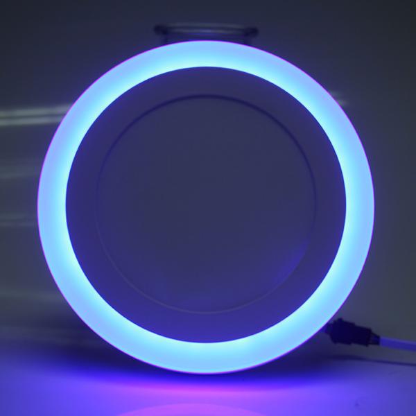 OEM Aluminum Glass LED Ceiling Panel Light 3W 6W 12W For Office