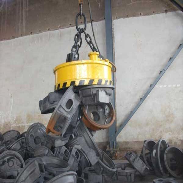 5 Ton Crane Spare Parts Circular Lifting Electromagnet