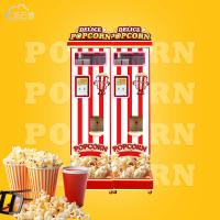 Display digital Máquina de venta de palomitas de maíz automática Disponibilidad de 60 porciones Capacidad
