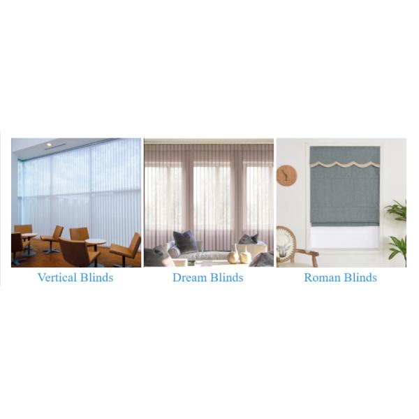 Resist ultraviolet rays smart Wifi Tubula motorintelligent electric Shangri-La Roller Blinds motroized light adjustable