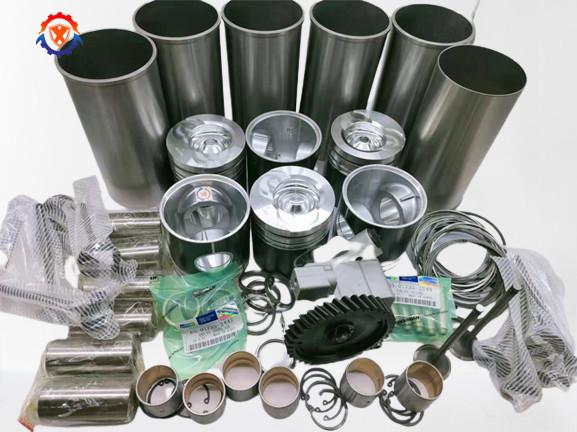 DE08 D1146 Excavator Engine Parts DH300-7 DH280 DH260 Piston Liner Kit 65.02521-0228B DE08 D1146
