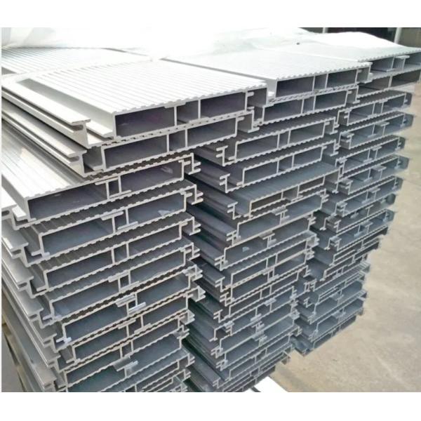 Хорошее качество серебряные анодированные экструдированные алюминиевые покрытия для наружных помещений