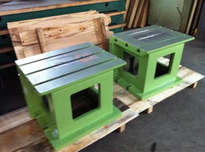 Caixa durável 12 do cubo do ferro fundido L X 10 W X 9 desempenho estável entalhado T de H