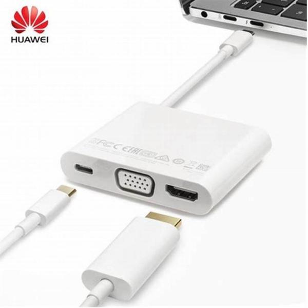 Package Gross Weight 0.500kg Huawei Matedock 2 Docking Station Multi Function Adapter