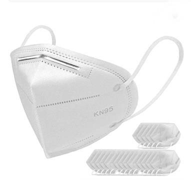PM2.5 Filter KN95 Dust Mask 17.5*11.5cm For Medical Examination Breathable