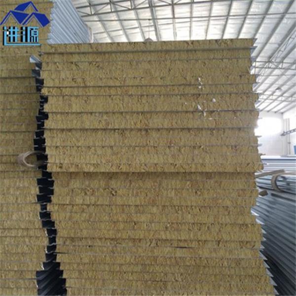 30minutes fire resistant sound insulation rock wool sandwich boards1150-50-0.376mm