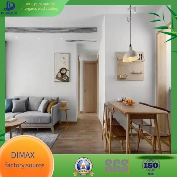 Natural Inorganic Mineral Wall Coating Rush Method for Anti Mildew and Durable Storage