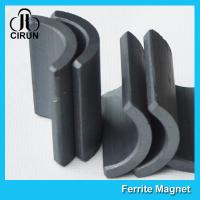 Aimant permanent R35.5*r28.5*61*80mm d'arc de ferrite pour l'usage universel de moteur de C.C