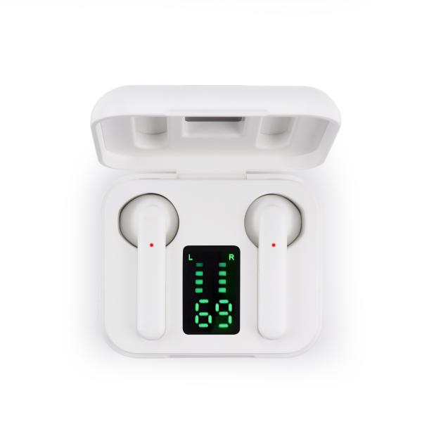 Noise Reduction Bluetooth Stereo Earphone With Mic High End Digital Battery Display