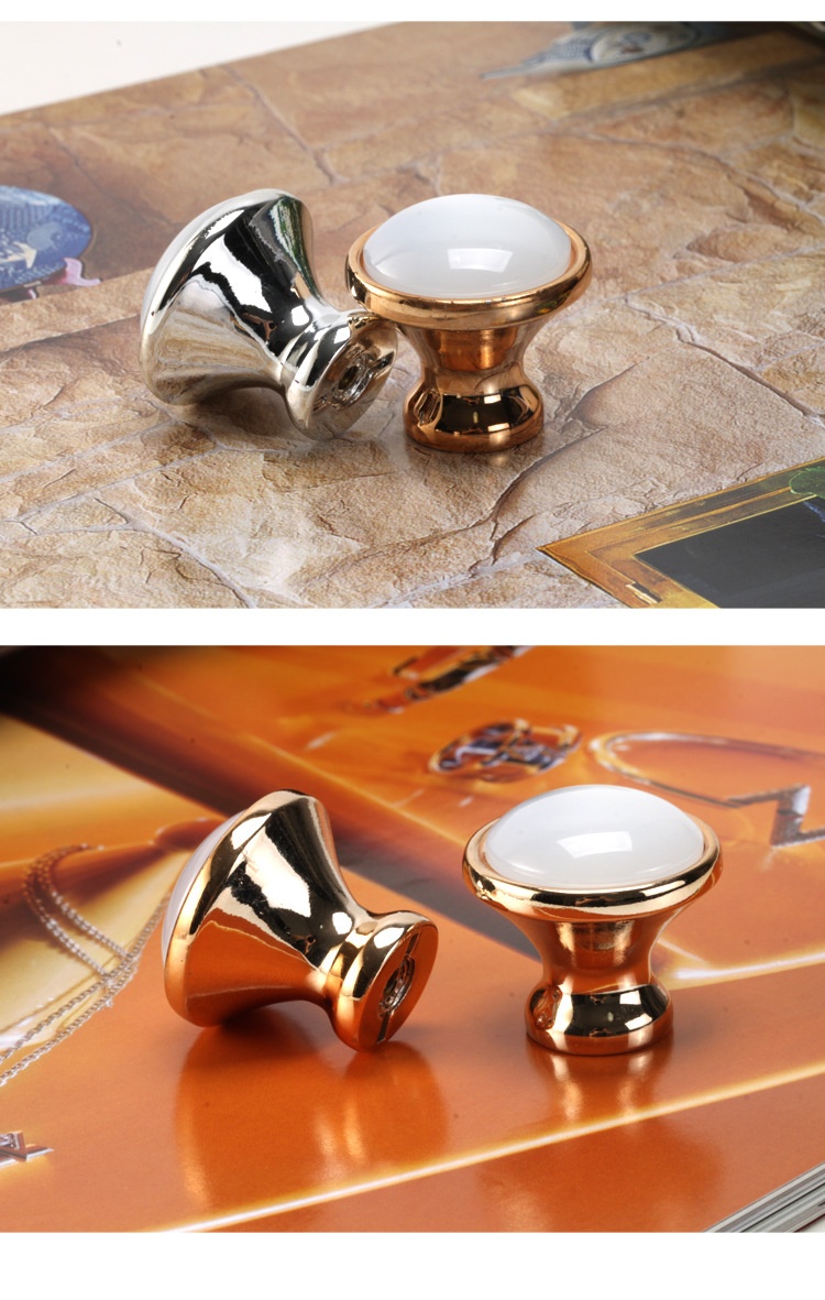 Diamond Crystal Handles Furniture Drawers Handles Knob ABS Furniture Drawers for Cabinets Dressers Gift Box Decoration