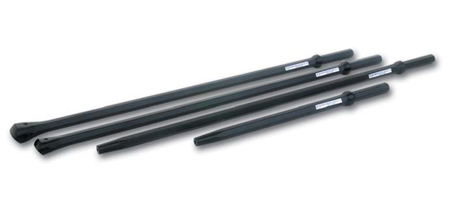 Jackleg Rock Drill Steel 400mm To 8000mm Legnth Chisel Tungsten Carbide