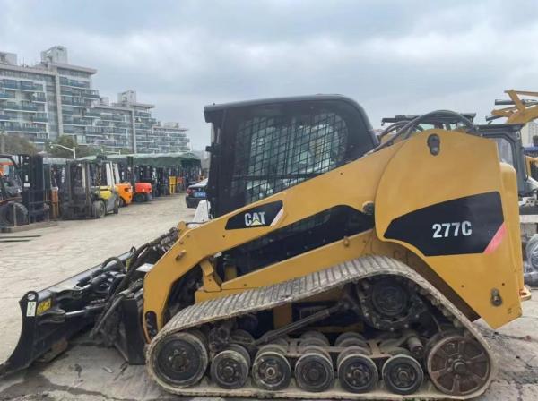 Cat 277C Used Skid Steer Loader Mini For Heavy Lifting And Material Handling