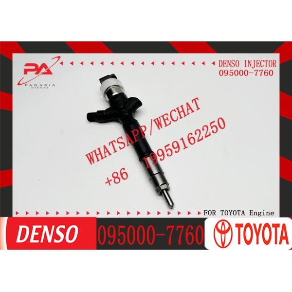 Inyector de diesel Toyota Hilux 2.5d 2KD-FTV D4D 4WD Compatible con el modelo 1KD 095000-7750 095000-7760 095000-7761 095000-8530