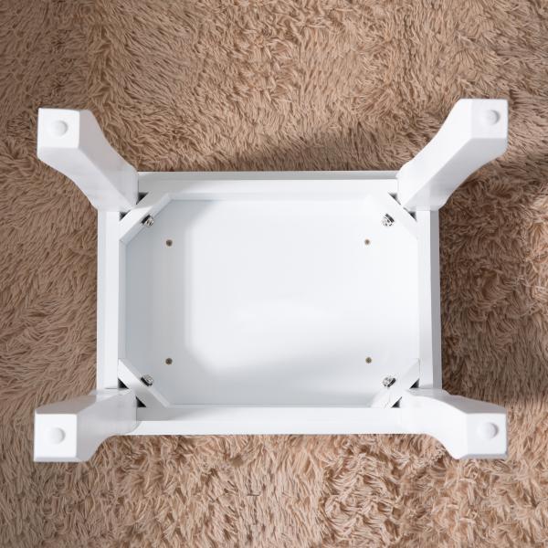 Табуретка MDF 26kg прямая твердая деревянная с поверхностью PU кожаной