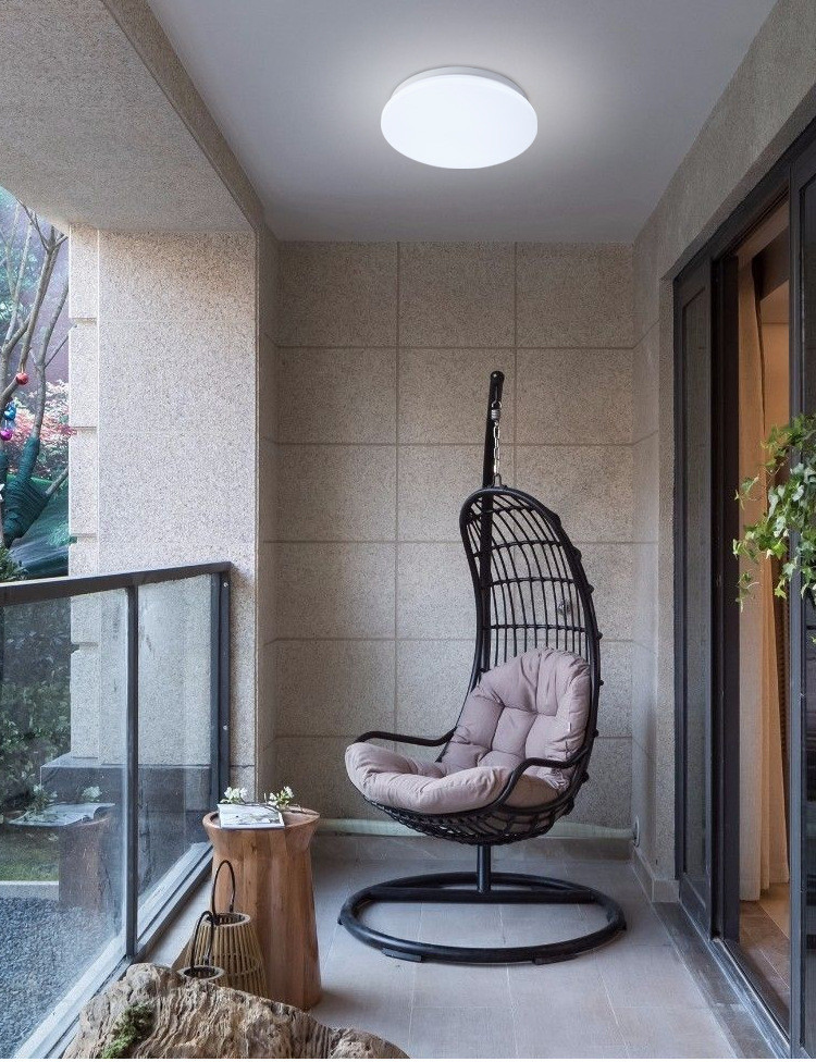 Round Shape LED Ceiling Light Perfect for 2023 Home Office Indoor Lighting Design