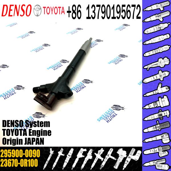Diesel fuel Injector 23670-0R100 295900-0090 for Toyota VERSO AVENSIS COROLLA