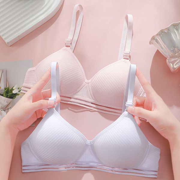 Female High Quality AB Cup Bra Small Breast Underwear Sports Thin Small Quality Wholesale Bra for Women