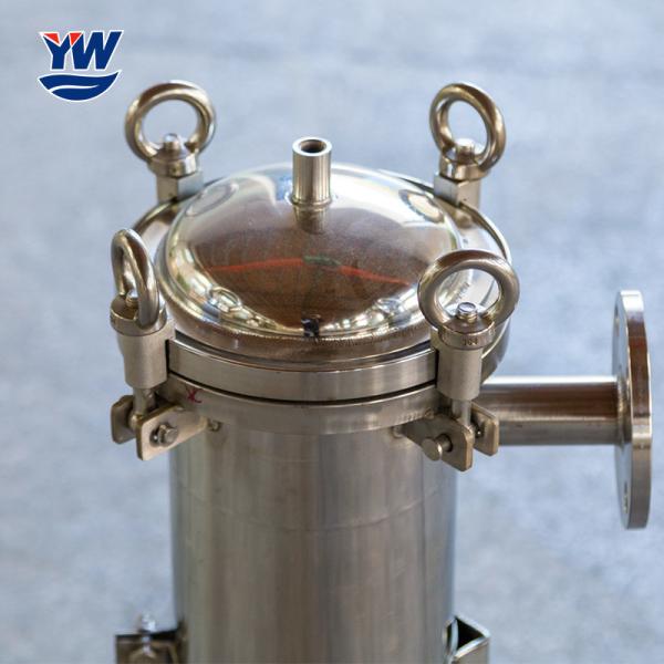 Stainless Steel Single Bag Filter Housing Liquid Ss Bag Filter