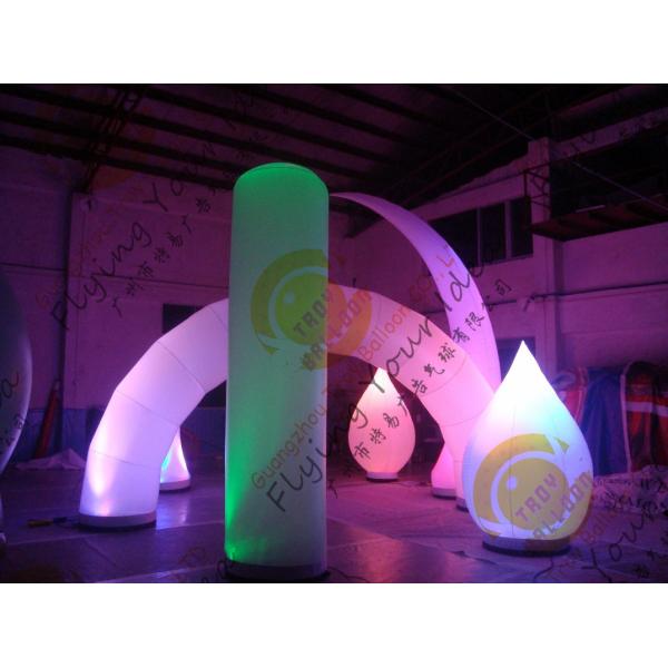 Рекламировать раздувной воздушный шар свода вел освещение для украшения празднества