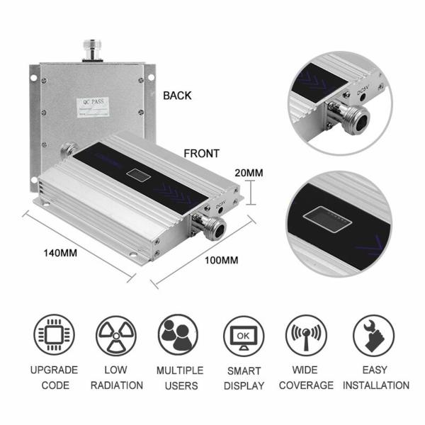 10W  900 1800 2100 Mhz 4G CDMA Phone Signal Booster